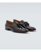 Dandelion Tassel Patent Leather Loafers